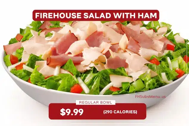 Firehouse Salad with Ham - Price, Nutrition & Allergens 7 Firehouse Salad with Ham