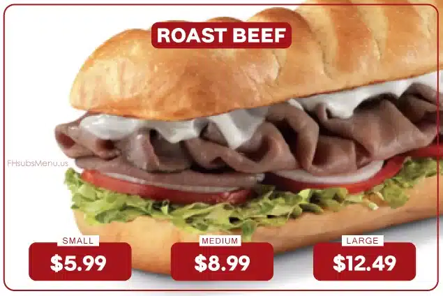 Firehouse Subs Roast Beef
