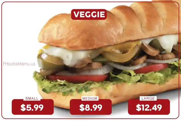 Firehouse Subs Veggie - Prices, Nutrition & Allergens 8 Firehouse Subs Veggie