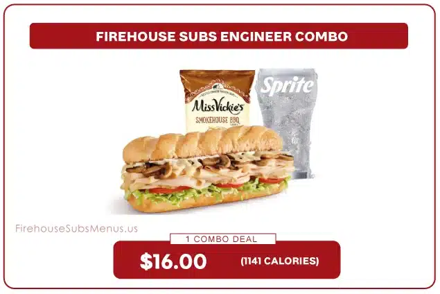 Firehouse Subs Engineer Combo