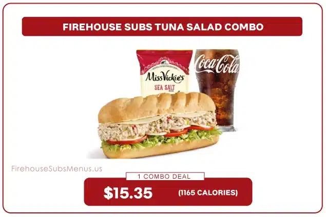 Firehouse Subs Tuna Salad Combo