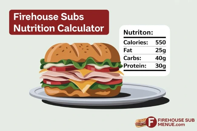Firehouse Subs Nutrition Calculator